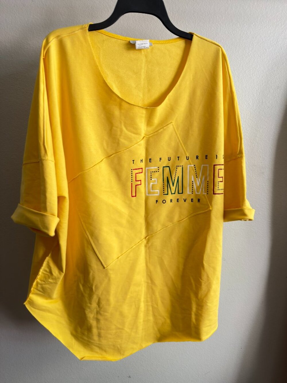 Oversize cotton t-shirt XXL